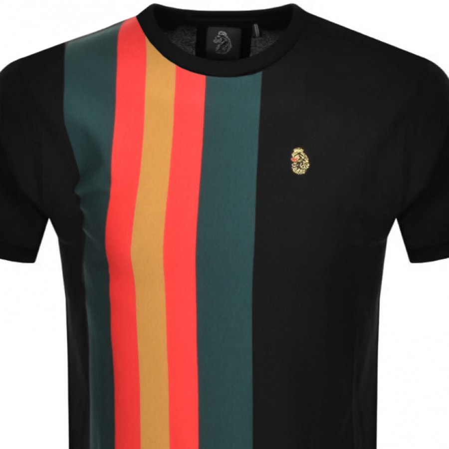 Alternative Image for ProductLuke 1977 Verti Tour Stripe T Shirt Black2